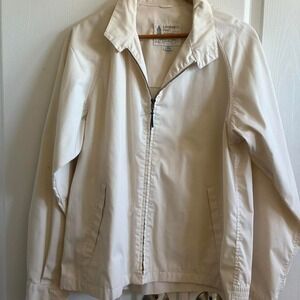 Vintage London Fog Spring Windbreaker Jacket Size Large Outerwear